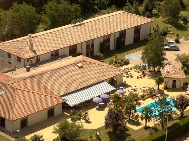 Logis Hotel Restaurant Solenca Nogaro Exterior foto