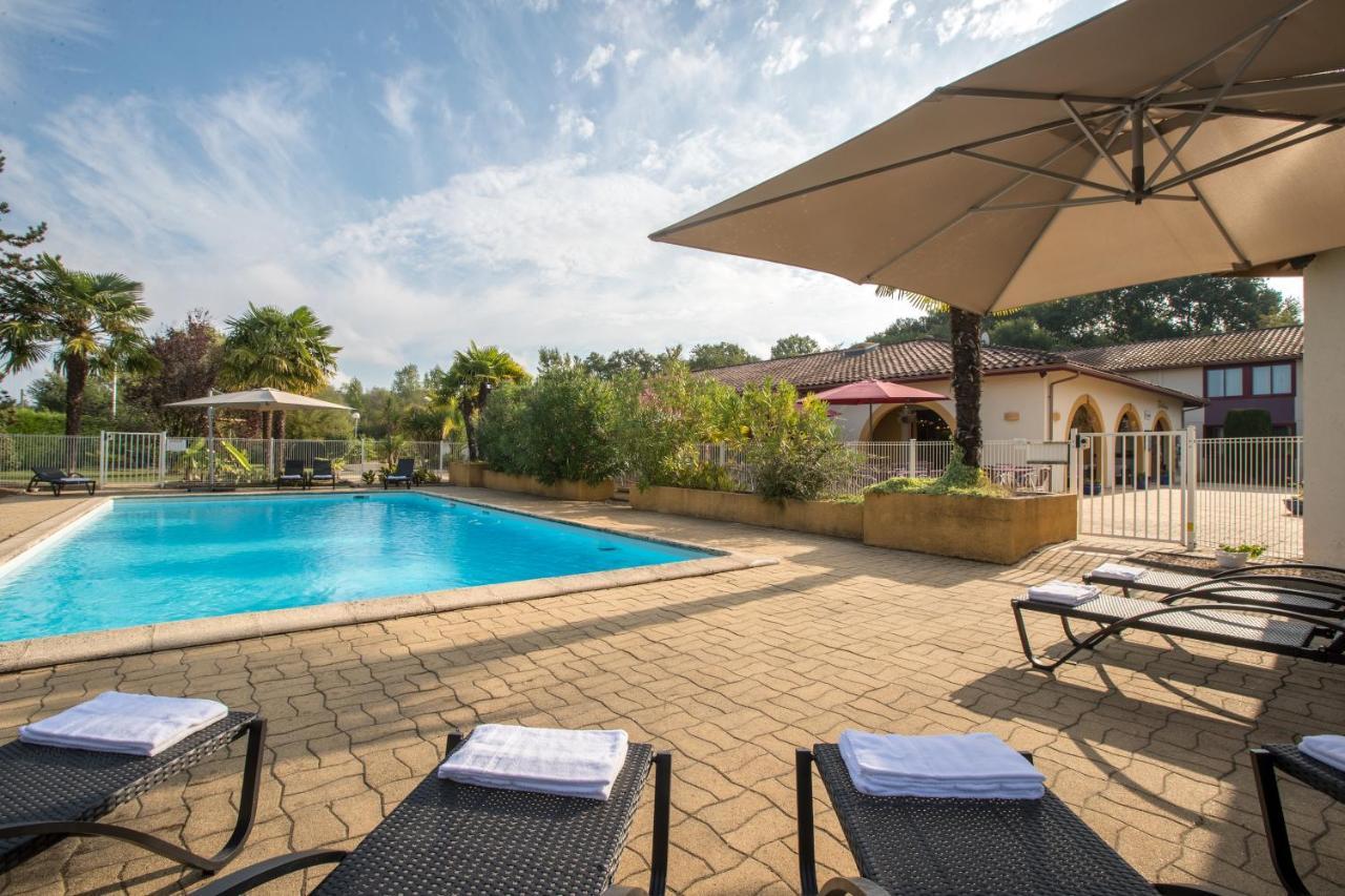 Logis Hotel Restaurant Solenca Nogaro Exterior foto