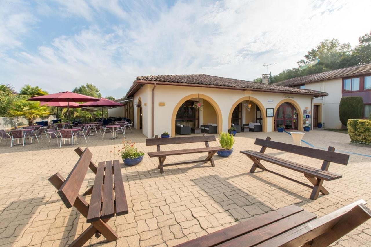 Logis Hotel Restaurant Solenca Nogaro Exterior foto